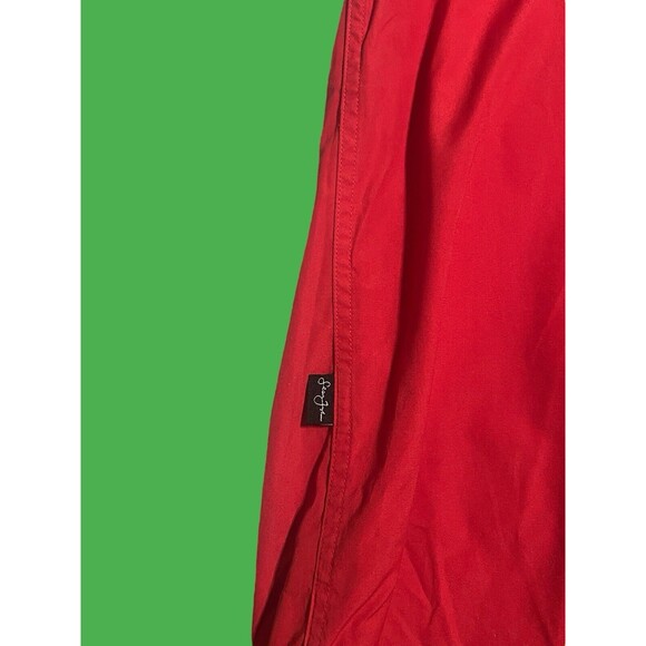 Vintage Y2k Sean John Combs SJC P. DIDDY Red White Short Sleeve Shirt XXL Rare - Picture 5 of 9